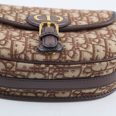 Christian Dior Medium Oblique Bobby Bag Brown