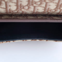 Christian Dior Medium Oblique Bobby Bag Brown
