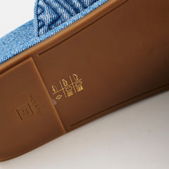 Fendi Denim Sandals Size 40