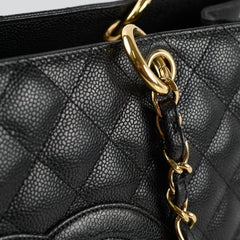 Chanel Caviar GST Grand Shopping Tote Black