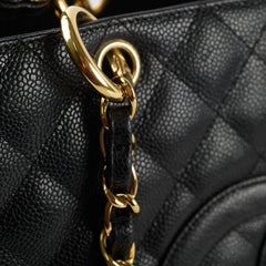 Chanel Caviar GST Grand Shopping Tote Black