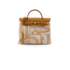 Hermes Herbag 31 Limited Edition Beige Canvas 2022