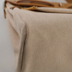 Hermes Herbag 31 Limited Edition Beige Canvas 2022