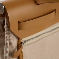 Hermes Herbag 31 Limited Edition Beige Canvas 2022