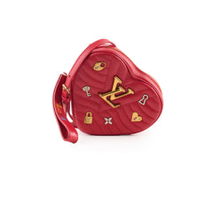 Louis Vuitton New Wave Heart Crossbody Red