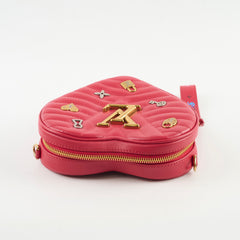 Louis Vuitton New Wave Heart Crossbody Red