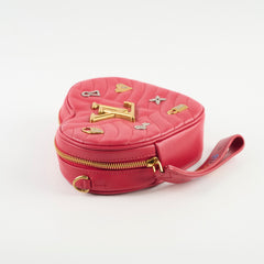 Louis Vuitton New Wave Heart Crossbody Red