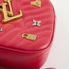 Louis Vuitton New Wave Heart Crossbody Red
