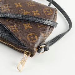 Louis Vuitton Mini Pallas Crossbody Black