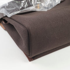 Hermes Mini Herbag Ebene/Chocolate - Stamp K