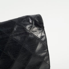 Chanel Vintage Square Flap Lambskin Black