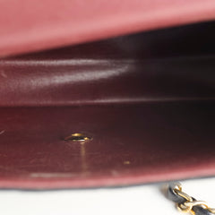 Chanel Vintage Square Flap Lambskin Black