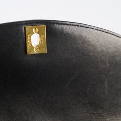 Chanel Small Diana Bag Lambskin Black Serial 2