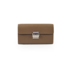 Hermes Pochette Charniere To Go Etoupe - K Stamp