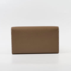 Hermes Pochette Charniere To Go Etoupe - K Stamp