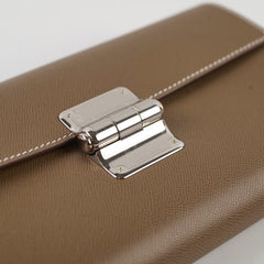 Hermes Pochette Charniere To Go Etoupe - K Stamp