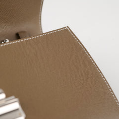 Hermes Pochette Charniere To Go Etoupe - K Stamp