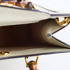 Gucci Diana Tote Medium Bamboo Ivory/Cream