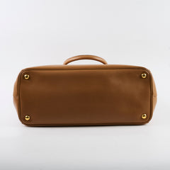Prada Large Galleria Saffiano Tan Tote Bag