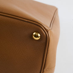 Prada Large Galleria Saffiano Tan Tote Bag