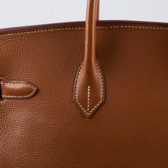 Hermes Birkin 35 Gold GHW Togo 2001