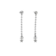 Chanel Drop Earrings CC Star