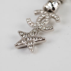 Chanel Drop Earrings CC Star