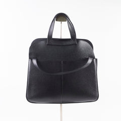 Hermes Halzan 31 Black PHW A Stamp