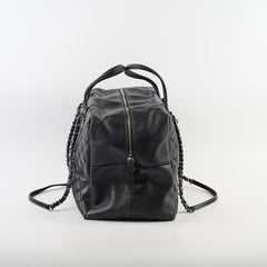 Chanel Matelasse Bowling Bag Black