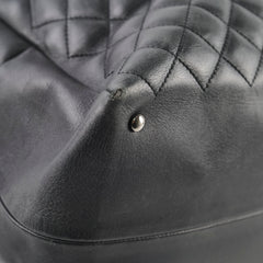 Chanel Matelasse Bowling Bag Black
