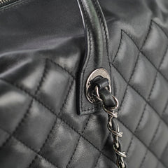 Chanel Matelasse Bowling Bag Black