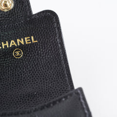 Chanel Caviar Airpod Case Black 30 Series