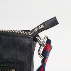 Gucci GG Supreme Messenger Bag Black