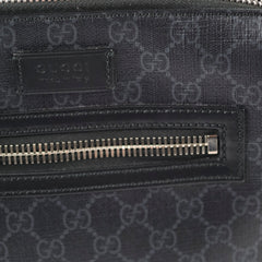Gucci GG Supreme Messenger Bag Black