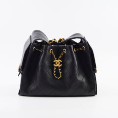 Chanel Small 25 Black Caviar GHW Microchip