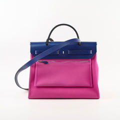Hermes Herbag 31 Fushia C Stamp