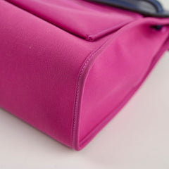 Hermes Herbag 31 Fushia C Stamp