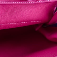 Hermes Herbag 31 Fushia C Stamp