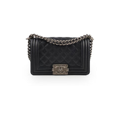 Chanel Small Boy Black Microchipped