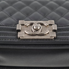 Chanel Small Boy Black Microchipped