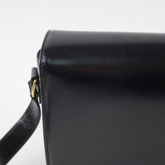 Celine Classique Medium Triomphe Bag Black