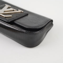 Louis Vuitton Electric Epi Leather Sobe Clutch Bag Black