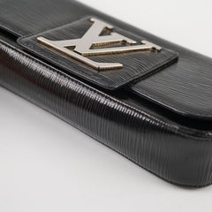 Louis Vuitton Electric Epi Leather Sobe Clutch Bag Black