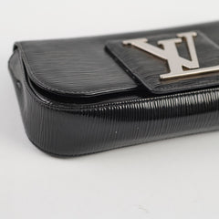 Louis Vuitton Electric Epi Leather Sobe Clutch Bag Black