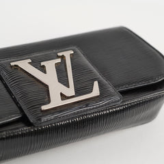 Louis Vuitton Electric Epi Leather Sobe Clutch Bag Black
