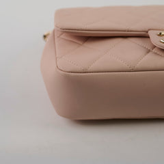 Chanel Seasonal Flap Pink Microchipped