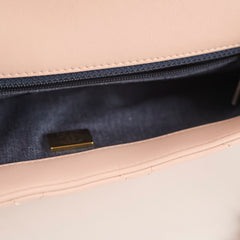 Chanel Seasonal Flap Pink Microchipped