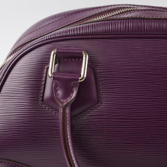 Louis Vuitton Bowling Epi Purple Bag