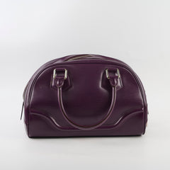 Louis Vuitton Bowling Epi Purple Bag