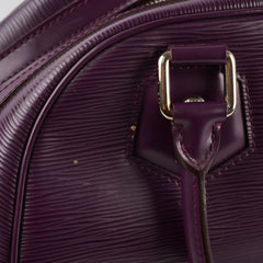 Louis Vuitton Bowling Epi Purple Bag